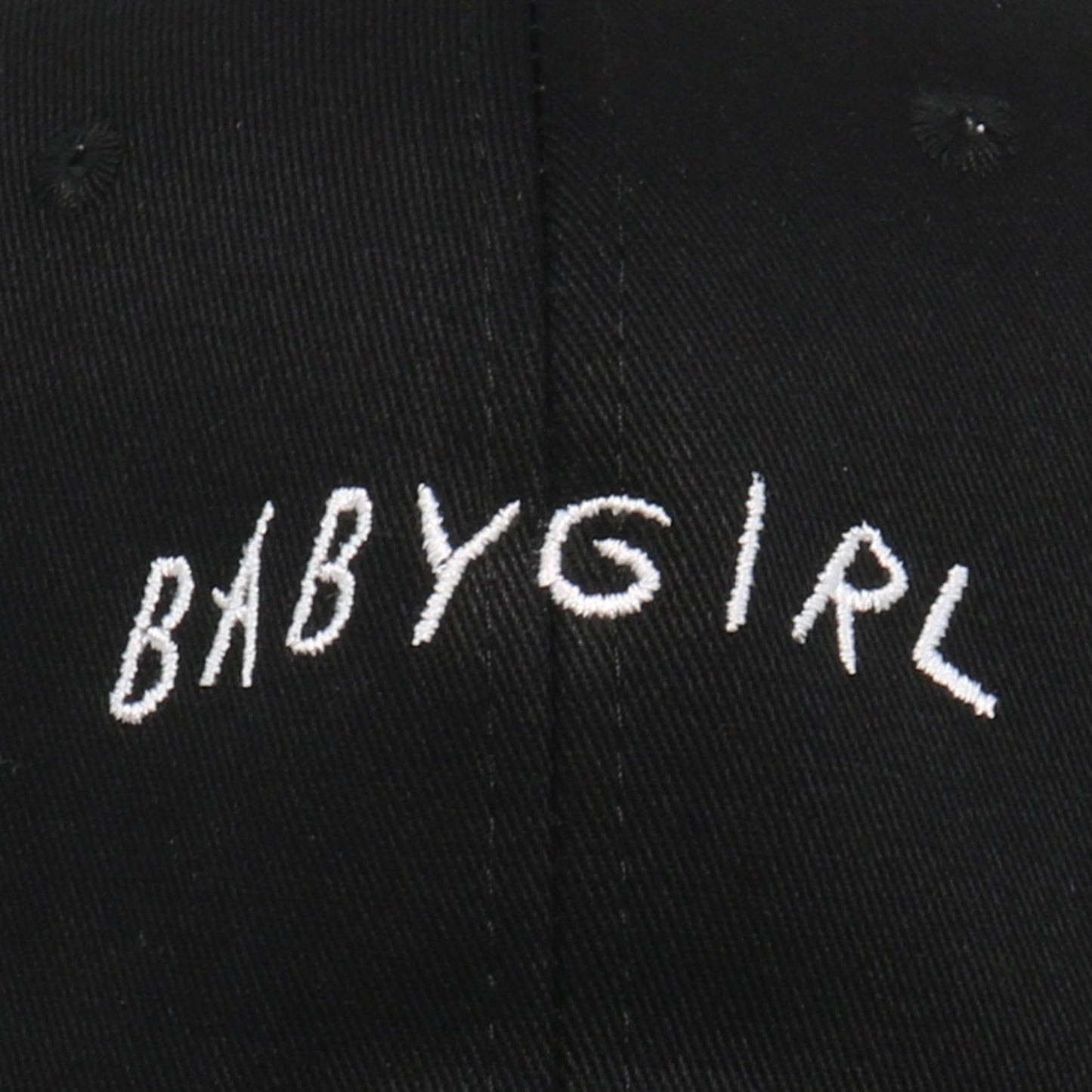Babygirl Letter Embroidered Baseball Cap