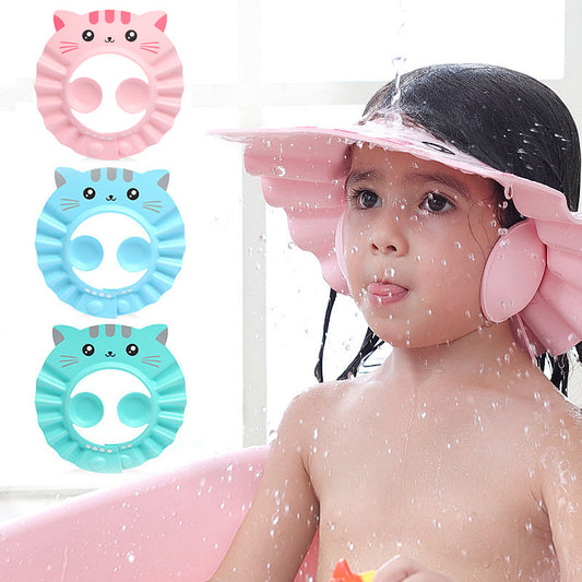 Baby & Toddler Shower Cap with Ear Protection